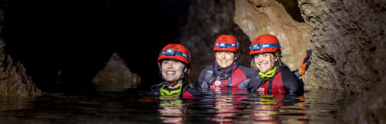 Espeleología acuática, una aventura bajo tierra.